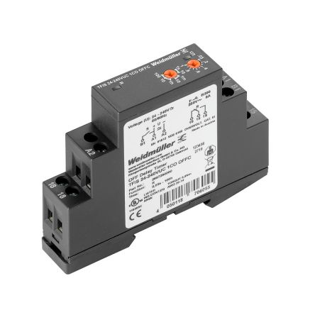 Weidmüller TFI Series Chassis Mount Timer Relay, 240V, 1-Contact, 5 → 100h, SPDT [2697290000]; 287-4789