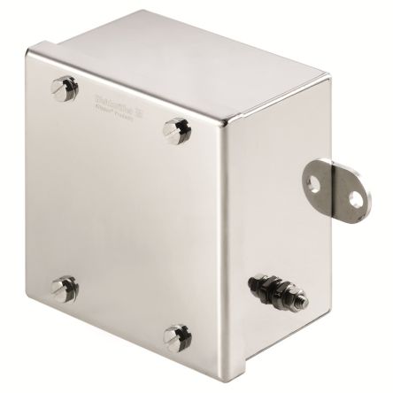 Weidmüller Klippon STB Series Grey 316 Stainless Steel Enclosure, IP66, Grey Lid, 190 x 190 x 100mm [1002720000]; 287-5192