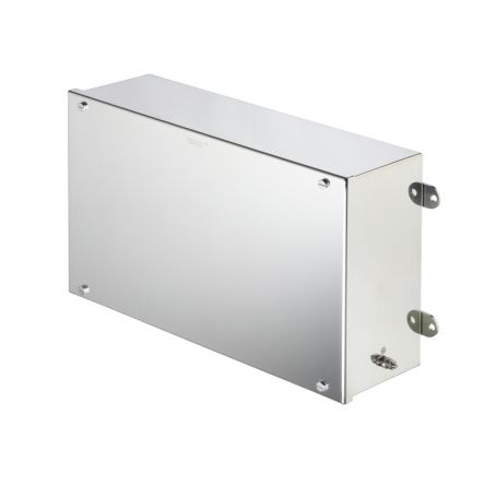 Weidmüller Klippon STB Series Grey 316 Stainless Steel Enclosure, IP66, Grey Lid, 400 x 250 x 130mm [1002760000]; 287-5194