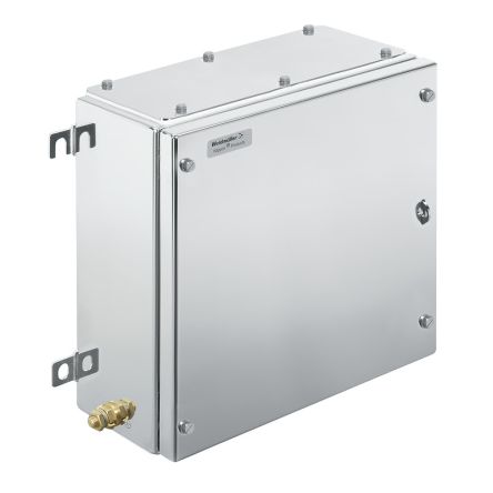 Weidmüller Klippon TB MH Series Grey 316 Stainless Steel Enclosure, IP66, IP67, Flanged, Grey Lid, 306 x 306 x 150mm [1194740000]; 287-5225