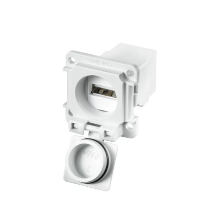 Weidmüller Straight, Box Mount, Socket Type USB IP67 USB Connector [8892670000]; 287-5342