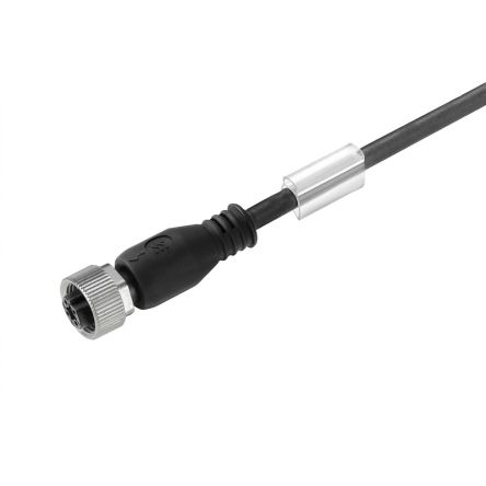 Weidmüller Straight Female 4 way Actuator/Sensor Cable, 10m [9457731000]; 287-5369
