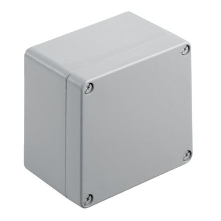 Weidmüller KLIPPON K Series Aluminium Enclosure, IP66, IP67, IP68, ATEX, IECEx, 120 mm x 122 mm x 81mm [9529200000]; 287-5384