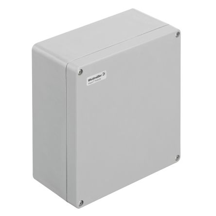 Weidmüller Klippon POK Series Grey Glass Fibre Reinforced Polyester Enclosure, IP66, Grey Lid, 255 x 250 x 120mm [1305930000]; 287-5457