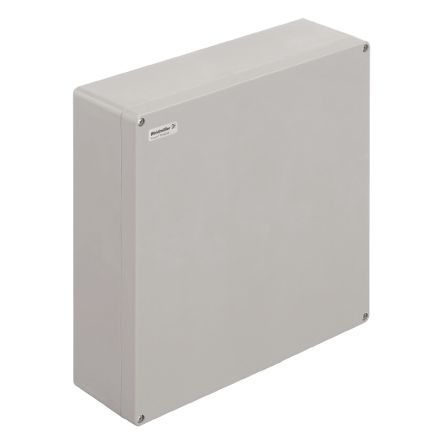 Weidmüller Klippon POK Series Grey Glass Fibre Reinforced Polyester Enclosure, IP66, Grey Lid, 400 x 405 x 120mm [1305970000]; 287-5459