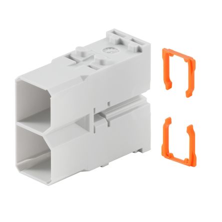 Weidmüller Heavy Duty Power Connector Insert, Male, ModuPlug Series, 2 Contacts [1428990000]; 287-5497