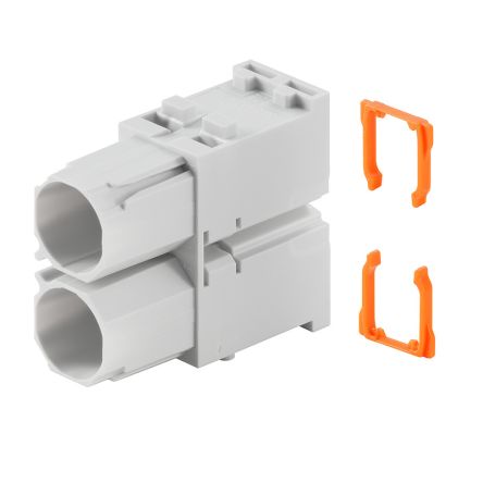 Weidmüller Heavy Duty Power Connector Insert, Female, ModuPlug Series, 2 Contacts [1429020000]; 287-5498