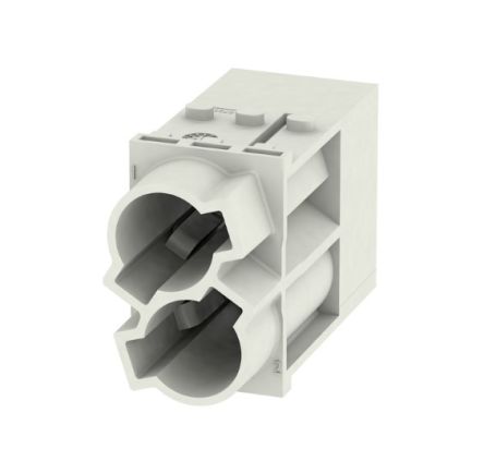 Weidmüller Heavy Duty Power Connector Insert, 100A, Female, ModuPlug Series, 2 Contacts [1429080000]; 287-5501