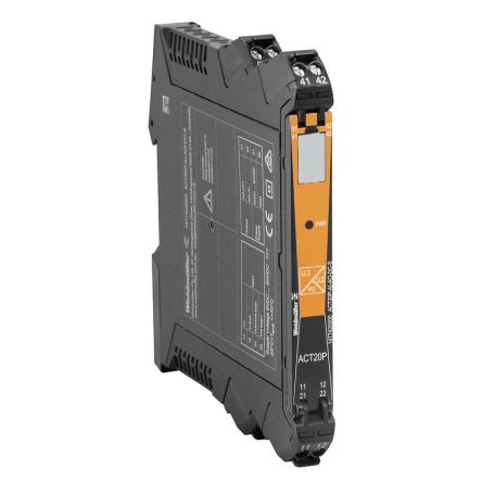 Weidmüller ACT20P Series Signal Converter, Universal Input, Universal Output, 24V dc Supply [1477420000]; 287-5510