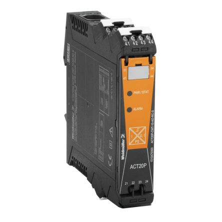 Weidmüller ACT20C Series Signal Transducer, Current Input, Analogue, Relay Output, 10V Supply, DNV GL [1510420000]; 287-5521