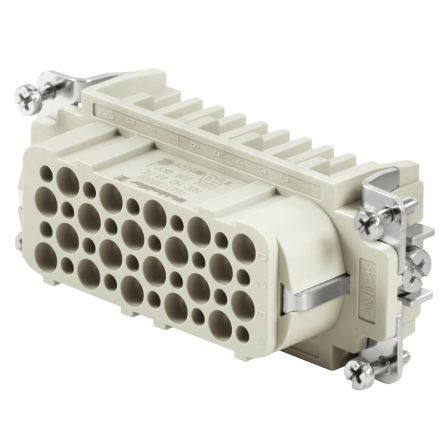 Weidmüller Contact Insert, 10A, Female, HD Series, 40 Contacts [1601730000]; 287-5529