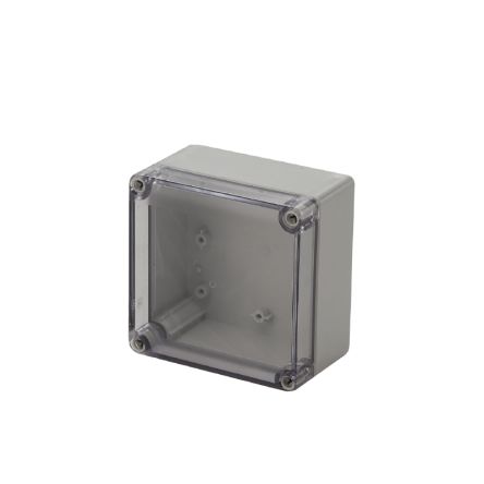 Weidmüller MPC Series Grey Polycarbonate Enclosure, IP66, IP67, IK08, Transparent Lid, 125 x 125 x 75mm [9535240000]; 287-5550