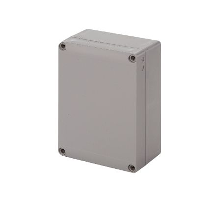 Weidmüller MPC Series Grey Polycarbonate Enclosure, IP66, IP67, IK08, Grey Lid, 175 x 125 x 75mm [9535290000]; 287-5555
