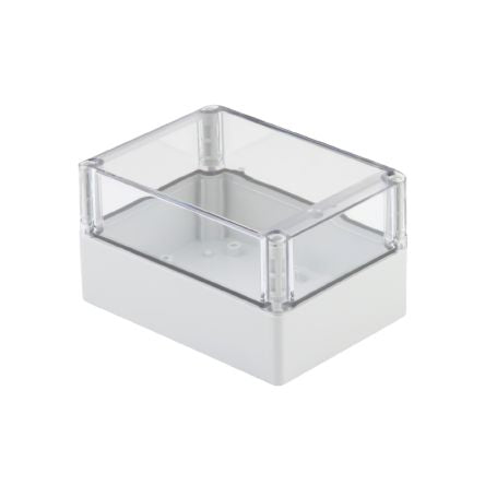 Weidmüller MPC Series Grey Polycarbonate Enclosure, IP66, IP67, IK08, Transparent Lid, 175 x 125 x 75mm [9535300000]; 287-5556