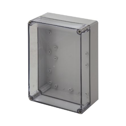Weidmüller MPC Series Grey Polycarbonate Enclosure, IP66, IP67, IK08, Transparent Lid, 250 x 175 x 150mm [9535500000]; 287-5570