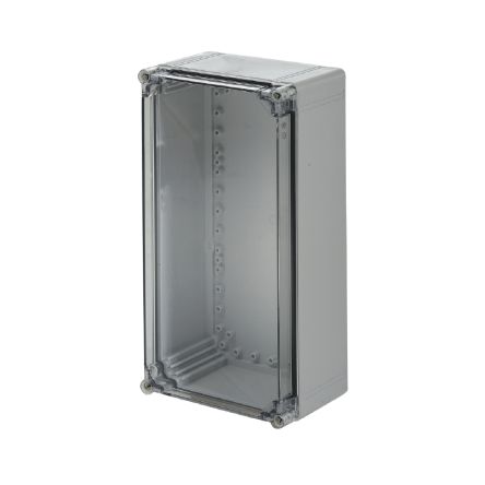 Weidmüller FPC Series Grey Polycarbonate Enclosure, IP66, IP67, IK08, Transparent Lid, 400 x 200 x 132mm [9535720000]; 287-5576