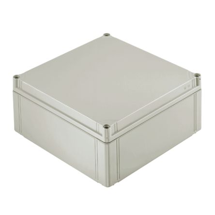 Weidmüller FPC Series Grey Polycarbonate Enclosure, IP66, IP67, IK08, Grey Lid, 300 x 300 x 132mm [9535750000]; 287-5579