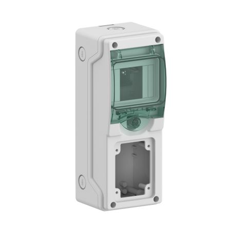 Schneider Electric Polymer White Rectangular Adaptable Enclosure Box, 98mm x 248mm x 99mm [13150M]; 287-5941