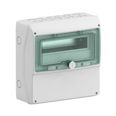 Schneider Electric Polymer White Square Adaptable Enclosure Box, 340mm x 335mm x 160mm [13166M]; 287-5947