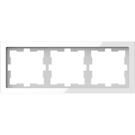 Schneider Electric White, 3 Gang, D-Life [MTN4030-6520]; 287-5993