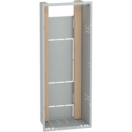 Schneider Electric Sheet Metal White Rectangular Adaptable Enclosure Box, 280mm x 740mm x 160mm [R9H13283]; 287-6056