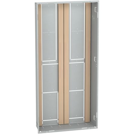 Schneider Electric Sheet Metal White Rectangular Adaptable Enclosure Box, 530mm x 1120mm x 160mm [R9H13296]; 287-6063