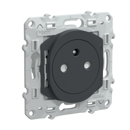Schneider Electric Anthracite, 1 Gang, Ovalis C Series [S340052]; 287-6111