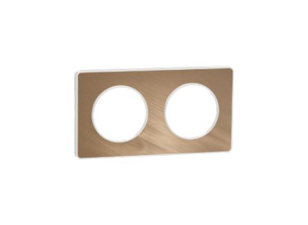 Schneider Electric Bronze, 2 Gang, Odace [S520804L]; 287-6164