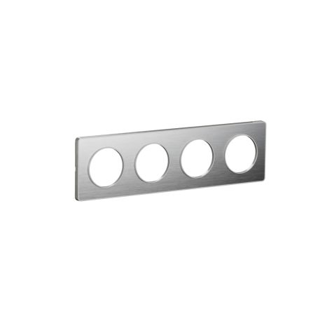 Schneider Electric Grey, 4 Gang, Odace [S520808J]; 287-6173