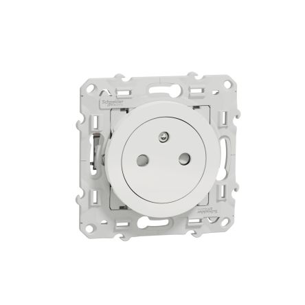 Schneider Electric White, 1 Gang, Odace [S525052]; 287-6174