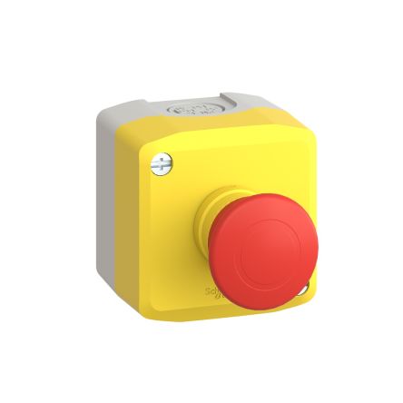 Schneider Electric Harmony XALK Series, Push-Pull/Twist Release, Emergency Stop Push Button Head 40mm Diameter [XALK198H7]; 287-6244