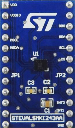 STMicroelectronics Adapter Board 32 bit Adapter Board STEVAL-MKI243A [STEVAL-MKI243A]; 287-6271
