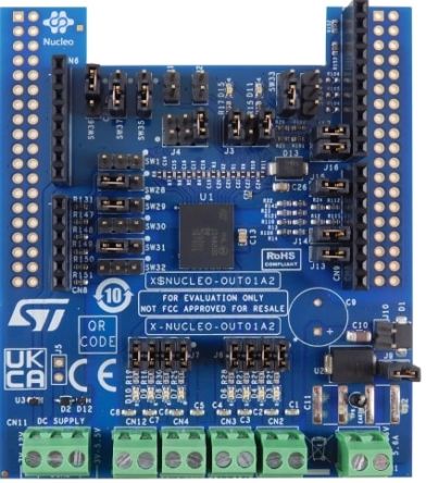 STMicroelectronics ST Industrial Digital Output Expansion Board Arduino UNO R3 Expansion Board X-NUCLEO-OUT01A2 [X-NUCLEO-OUT01A2]; 287-6280