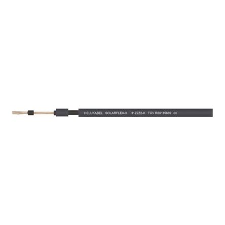 Helukabel Solar Cable 6 mm² CSA , -40 → 120 °C 100m Black [713531]; 287-6674
