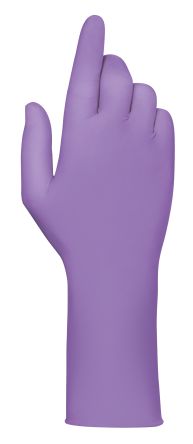 Mapa TRILITES 985 Violet Latex, Neoprene, Nitrile Disposable Gloves, Size 9, 100 per Pack [3498502 / 9]; 287-7020
