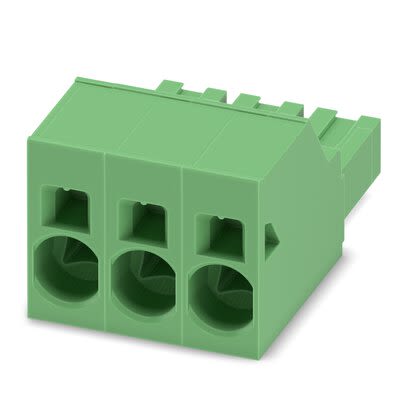 Phoenix Contact SPC Series PCB Connector, 3-Contact, 10.16mm Pitch, PCB Mount, 1-Row, Push In Spring Termination [1711271]; 287-7792