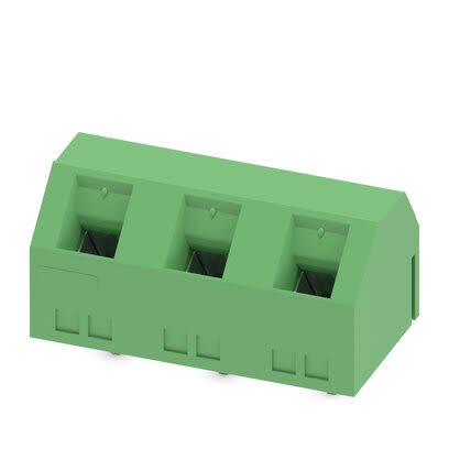 Phoenix Contact GSMKDSN Series PCB Terminal Block, 3-Contact, 7.62mm Pitch, Wave Soldering, 1-Row, Screw Termination [1718618]; 287-7795