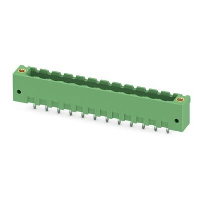 Phoenix Contact MSTBV Series Vertical Wave Soldering Mount PCB Header, 12 Contact(s), 5.08 mm Pitch, 1 Row(s), Shrouded [1777170]; 287-7799