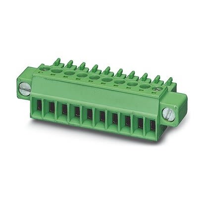 Phoenix Contact MC Series PCB Connector, 5-Contact, 3.5mm Pitch, Flange Mount, 1-Row, Screw Termination [1847084]; 287-7815