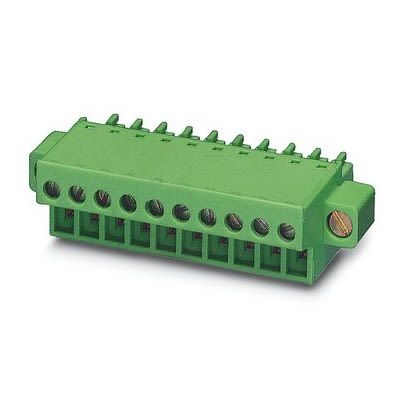 Phoenix Contact FRONT-MC Series PCB Connector, 3-Contact, 3.81mm Pitch, Flange Mount, 1-Row, Screw Termination [1850864]; 287-7820
