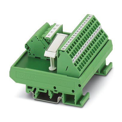 Phoenix Contact Distribution Block, 32 Way, 0.2 → 2.5mm², 32A, 250 V ac/dc, Green [2302379]; 287-7826