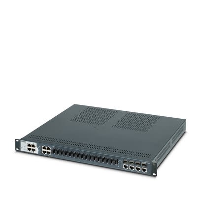 Phoenix Contact FL SWITCH Series Rack Mount Industrial Ethernet Switch, 8 RJ45 Ports, 10/100Mbit/s Transmission [2891079]; 287-7869