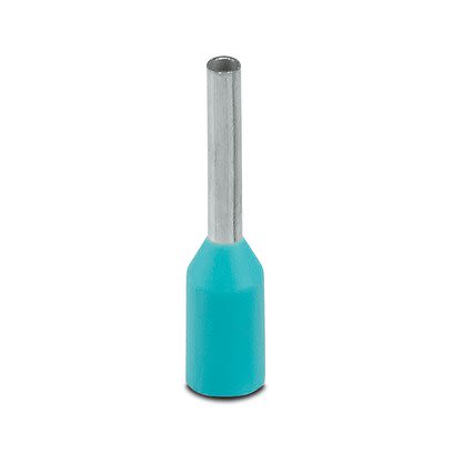 Phoenix Contact, AI Series Insulated Ferrule, 6mm Pin Length, 0.8mm Pin Diameter, Turquoise [3203053]; 287-7888