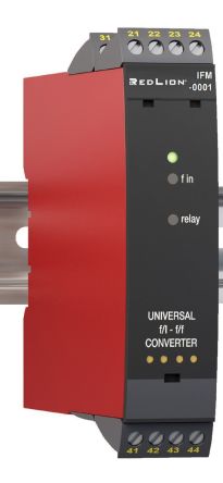 Red Lion IFM Series Frequency / Current Converter, Analogue, Relay Output, 21.6 → 25V ac Supply [IFM0001]; 287-8101