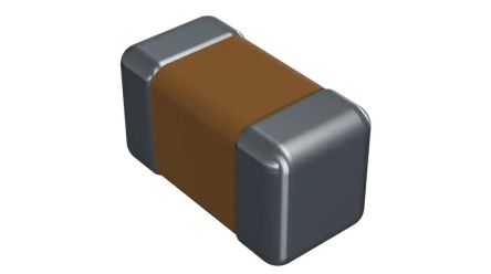 KYOCERA AVX 10μF Multilayer Ceramic Capacitor MLCC, 50V dc V, 10% , SMD [12105C106KAT2A]; 287-8155
