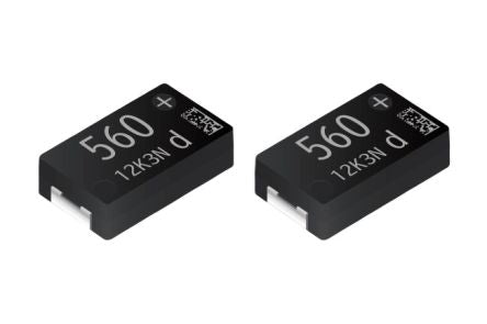 Panasonic 560μF Conductive Polymer Aluminium Aluminium Electrolytic Capacitor 2V dc, Surface Mount - EEFKZ0D561RB [EEFKZ0D561RB]; 287-8177