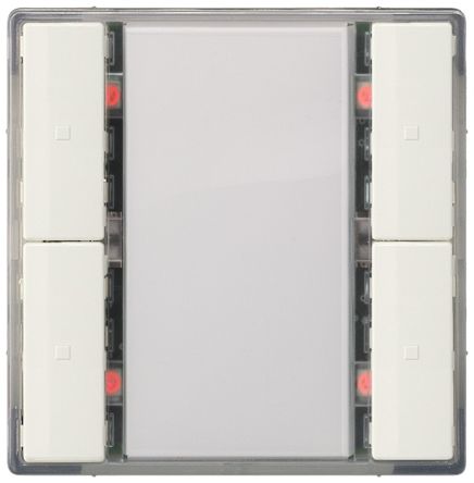 Siemens White Push Button Light Switch, UP 221 [UP 221/12 / 5WG1221-2DB12]; 287-8586