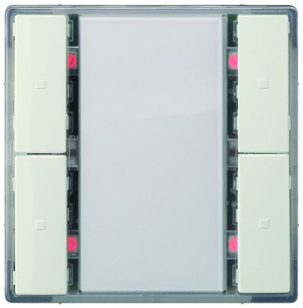 Siemens White Push Button Light Switch, UP 222 [UP 222/13 / 5WG1222-2DB13]; 287-8589