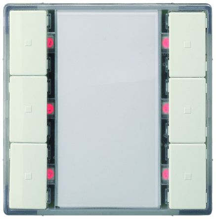 Siemens White Push Button Light Switch, UP 223 [UP 223/14 / 5WG1223-2AB14]; 287-8590