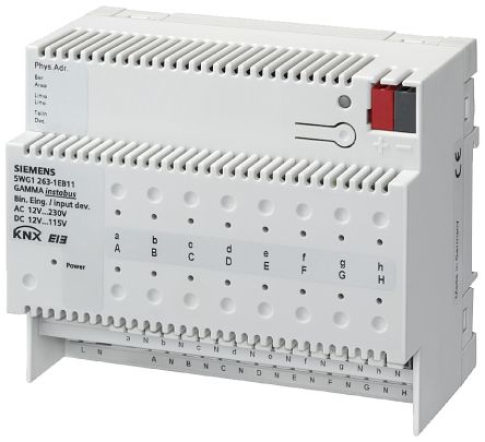 Siemens N 263 Series Input Module, 230 V ac [N 263E11 / 5WG1263-1EB11]; 287-8612
